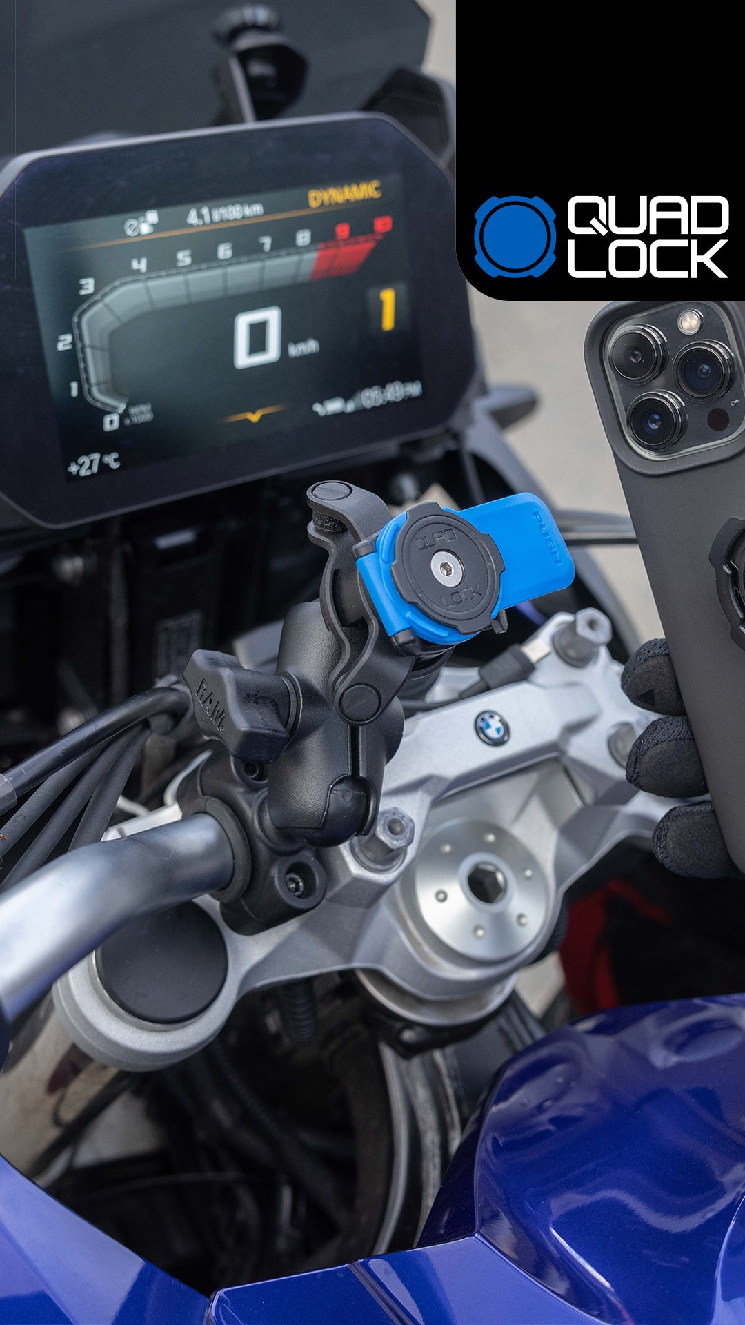 1 Ball Adaptor Motorcycle Kits - iPhone - Image 6